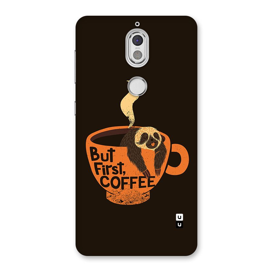 Lazy Coffee Back Case for Nokia 7