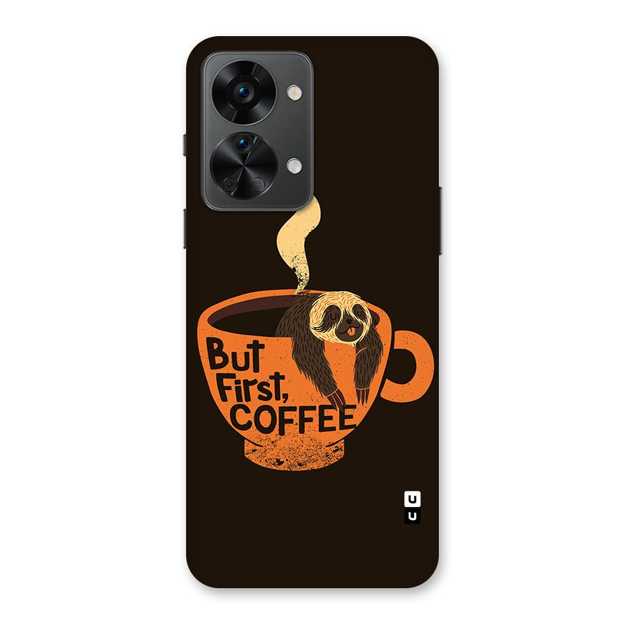 Lazy Coffee Back Case for OnePlus Nord 2T