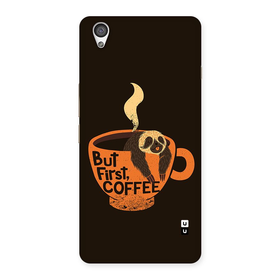 Lazy Coffee Back Case for OnePlus X