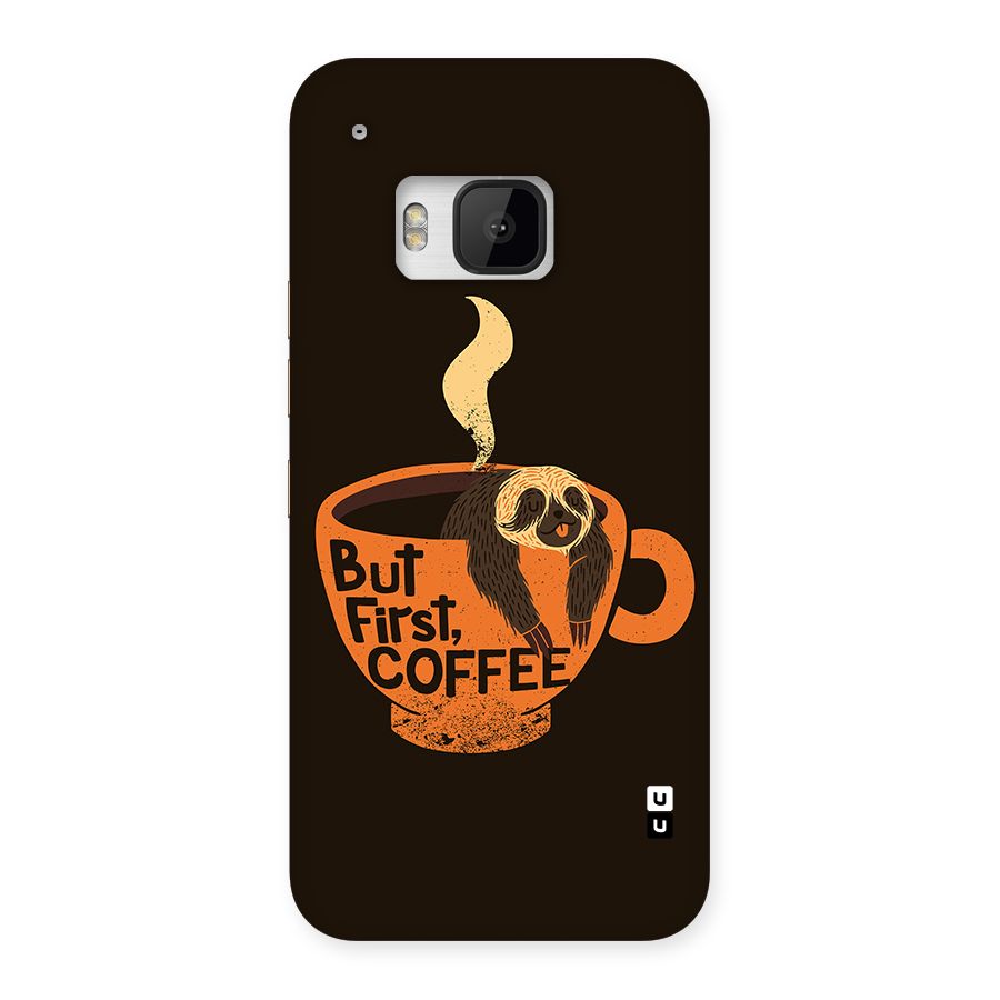 Lazy Coffee Back Case for One M9