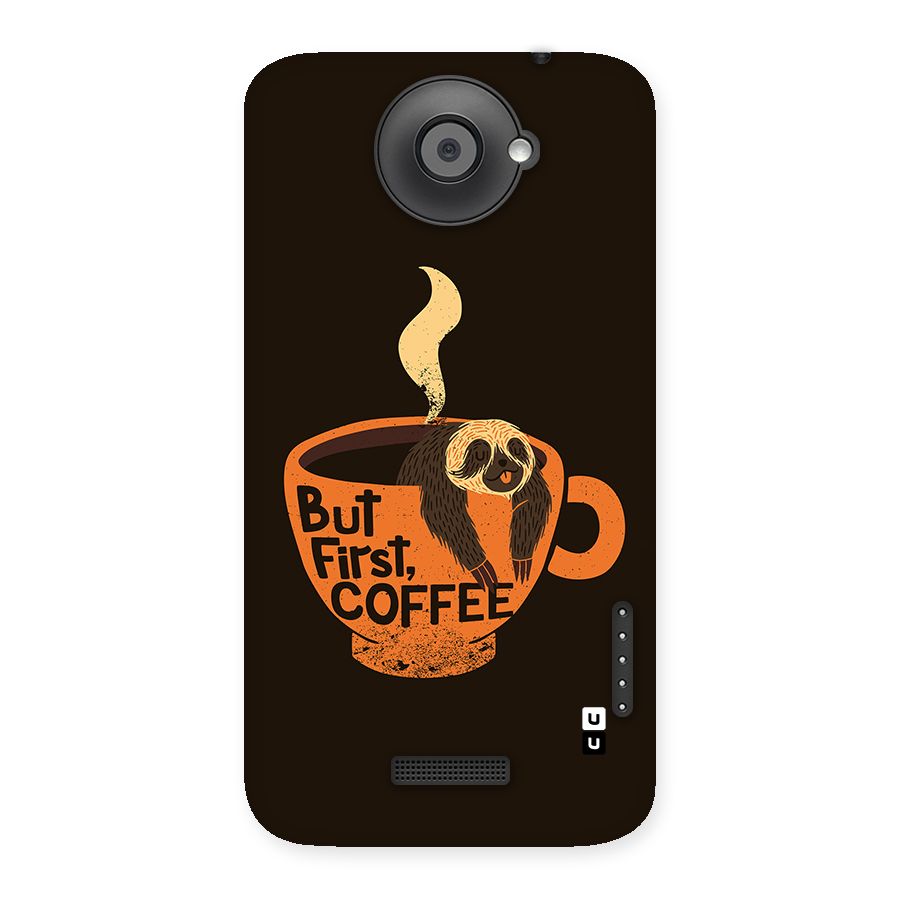 Lazy Coffee Back Case for One X