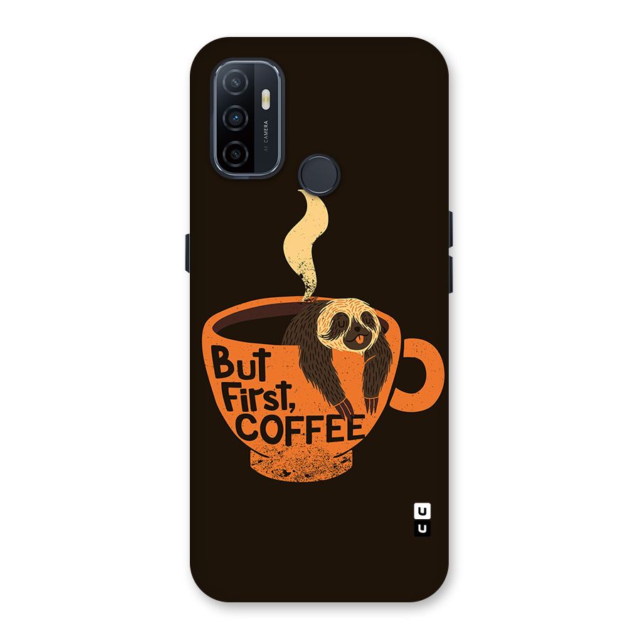 Lazy Coffee Back Case for Oppo A32