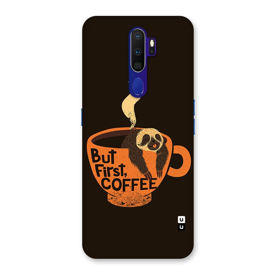 Lazy Coffee Back Case for Oppo A9 (2020)