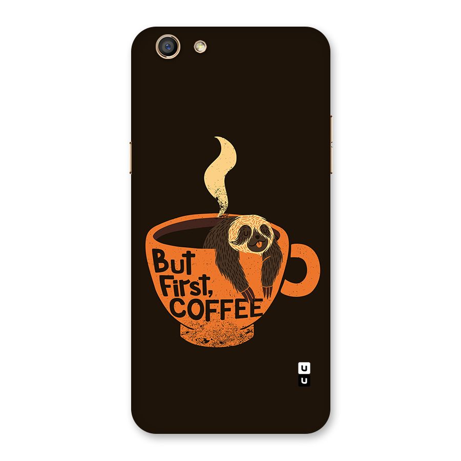 Lazy Coffee Back Case for Oppo F3