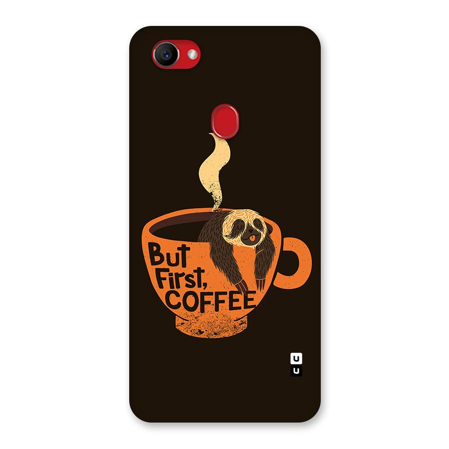 Lazy Coffee Back Case for Oppo F7