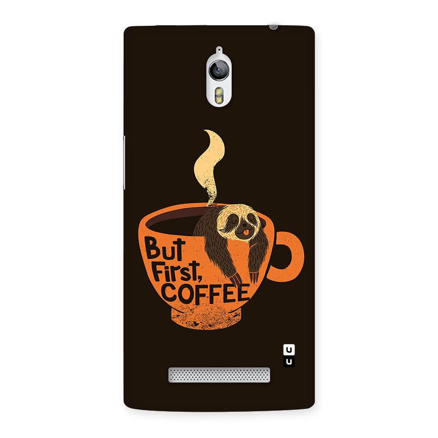 Lazy Coffee Back Case for Oppo Find 7