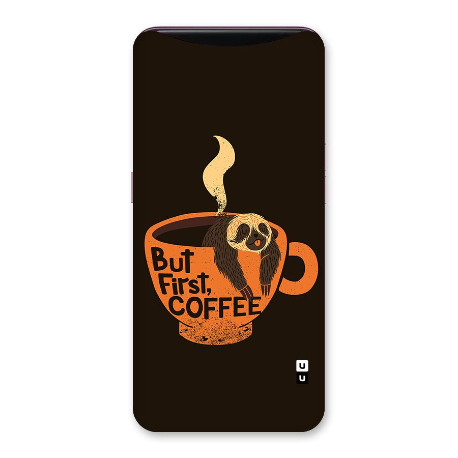 Lazy Coffee Back Case for Oppo Find X
