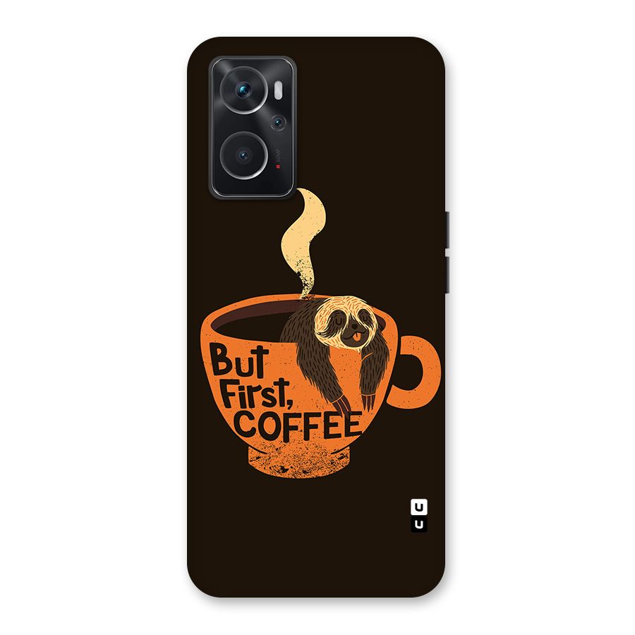 Lazy Coffee Back Case for Oppo K10 4G
