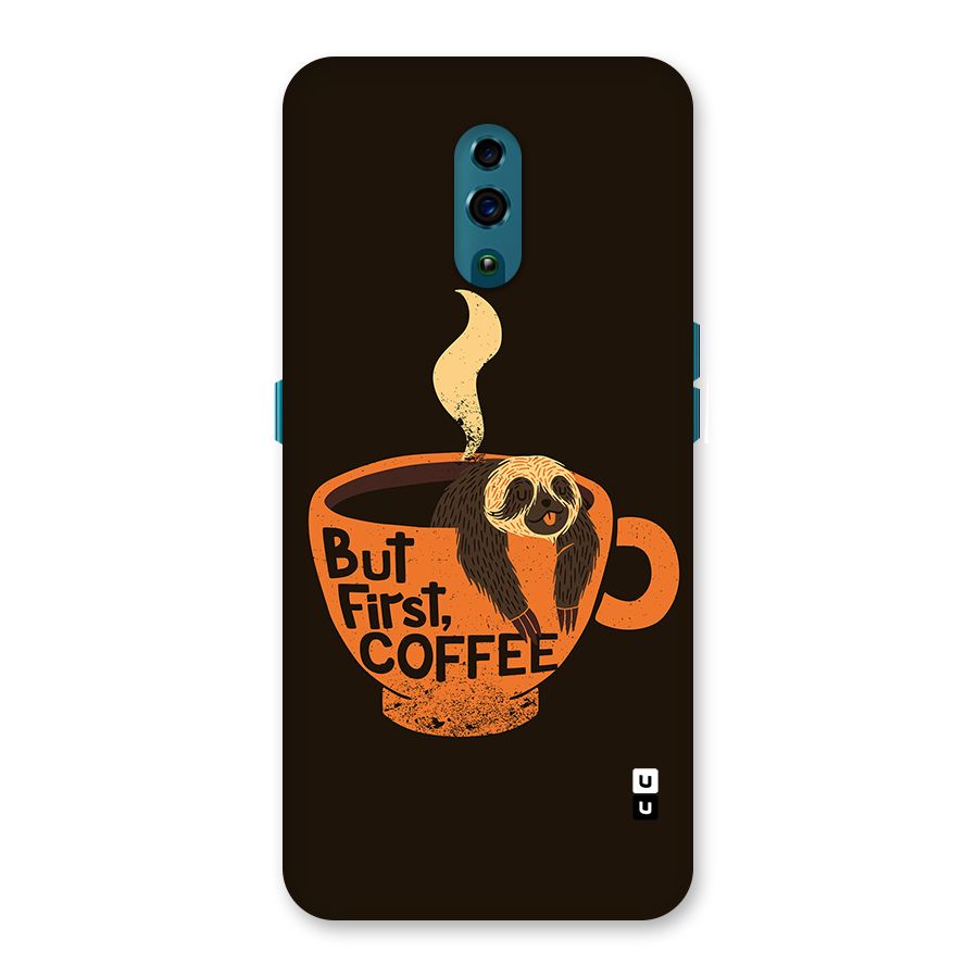 Lazy Coffee Back Case for Oppo Reno
