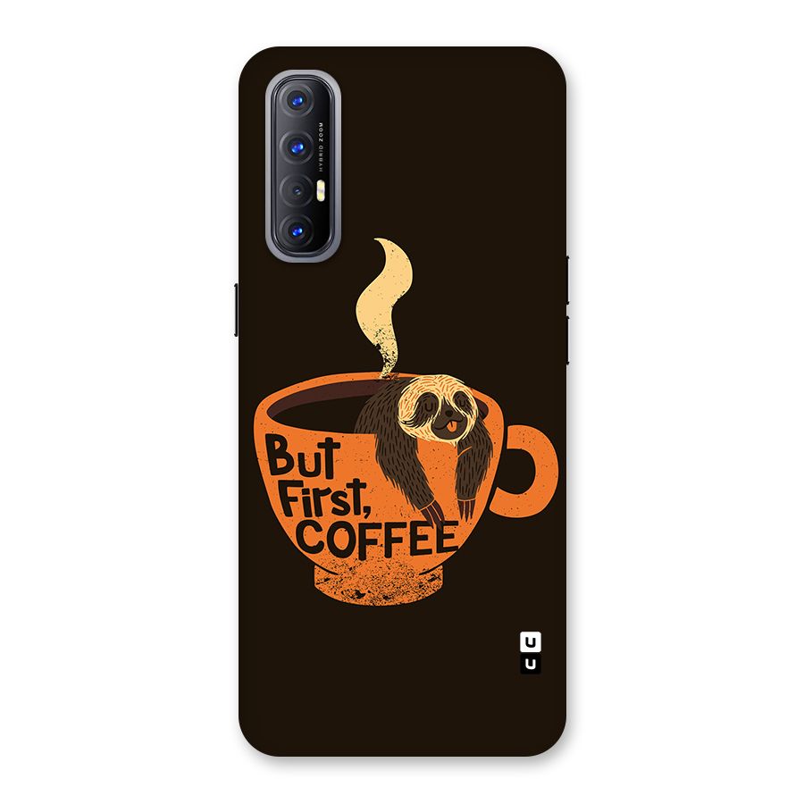 Lazy Coffee Back Case for Oppo Reno3 Pro