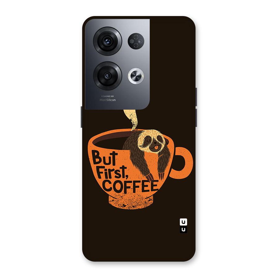 Lazy Coffee Back Case for Oppo Reno8 Pro 5G