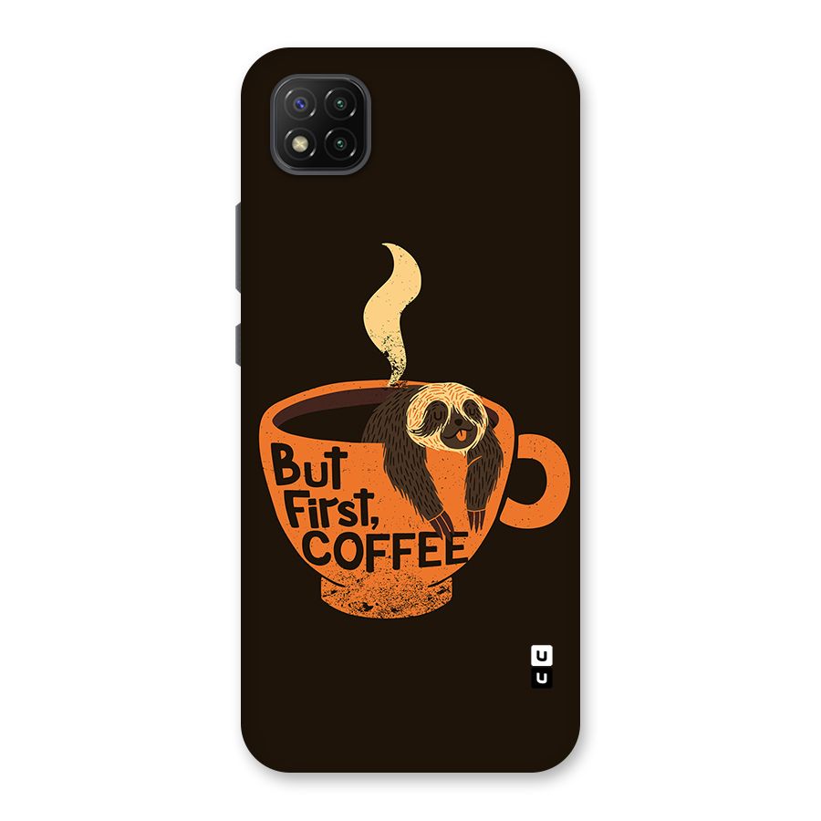 Lazy Coffee Back Case for Poco C3