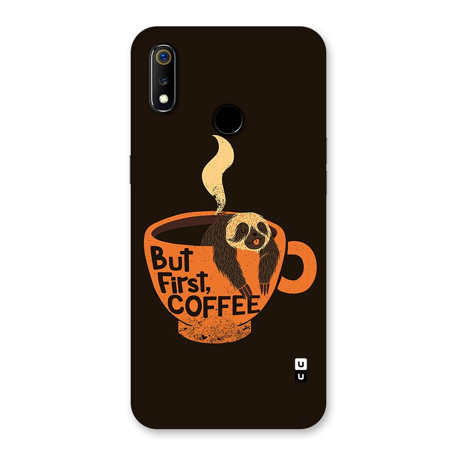 Lazy Coffee Back Case for Realme 3
