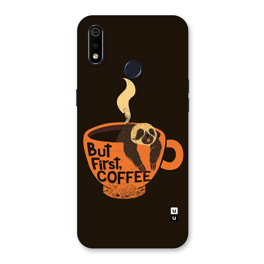 Lazy Coffee Back Case for Realme 3i