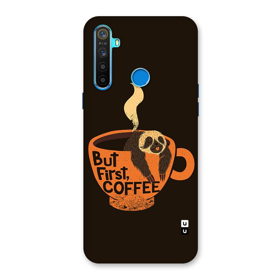 Lazy Coffee Back Case for Realme 5