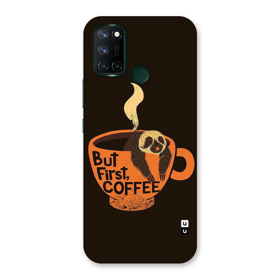 Lazy Coffee Back Case for Realme 7i