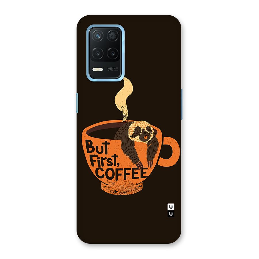 Lazy Coffee Back Case for Realme Narzo 30 5G