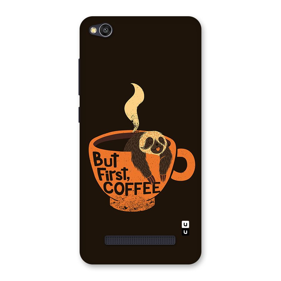 Lazy Coffee Back Case for Redmi 4A