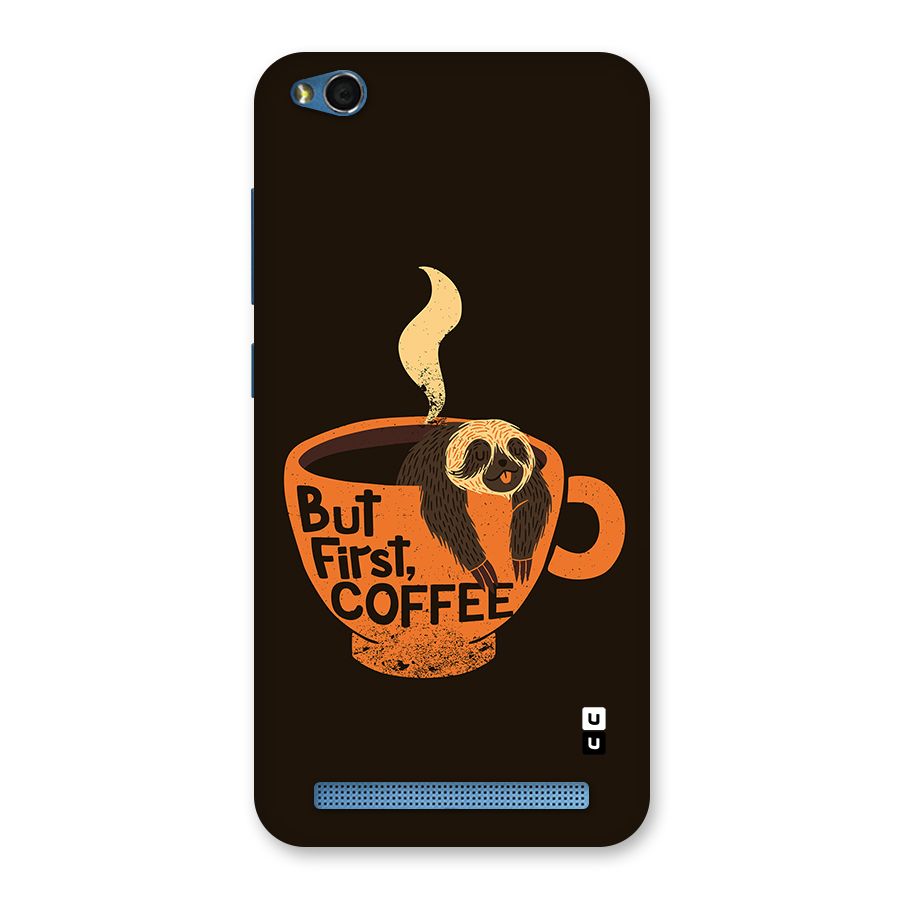 Lazy Coffee Back Case for Redmi 5A