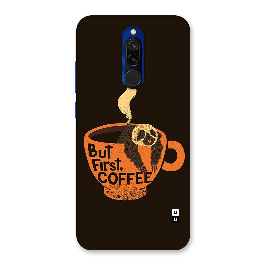 Lazy Coffee Back Case for Redmi 8