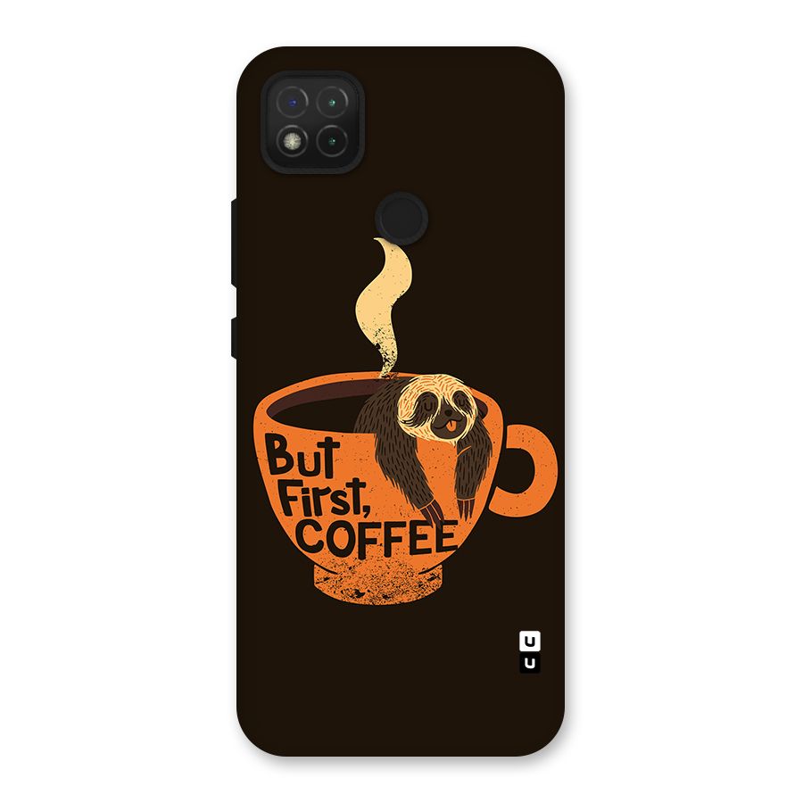 Lazy Coffee Back Case for Redmi 9 Activ