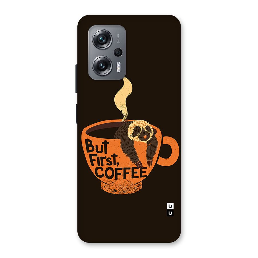 Lazy Coffee Back Case for Redmi K50i