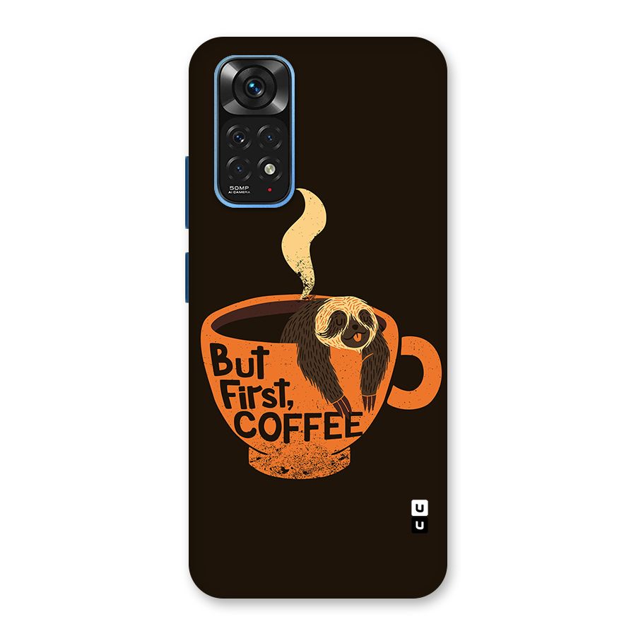 Lazy Coffee Back Case for Redmi Note 11S