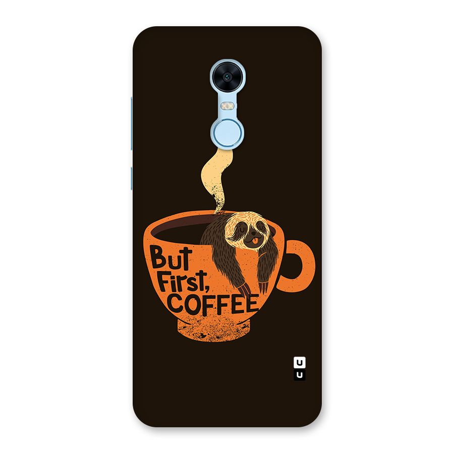 Lazy Coffee Back Case for Redmi Note 5