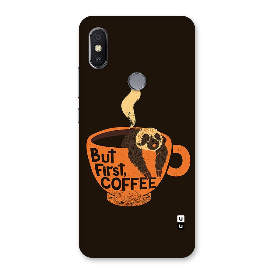 Lazy Coffee Back Case for Redmi Y2