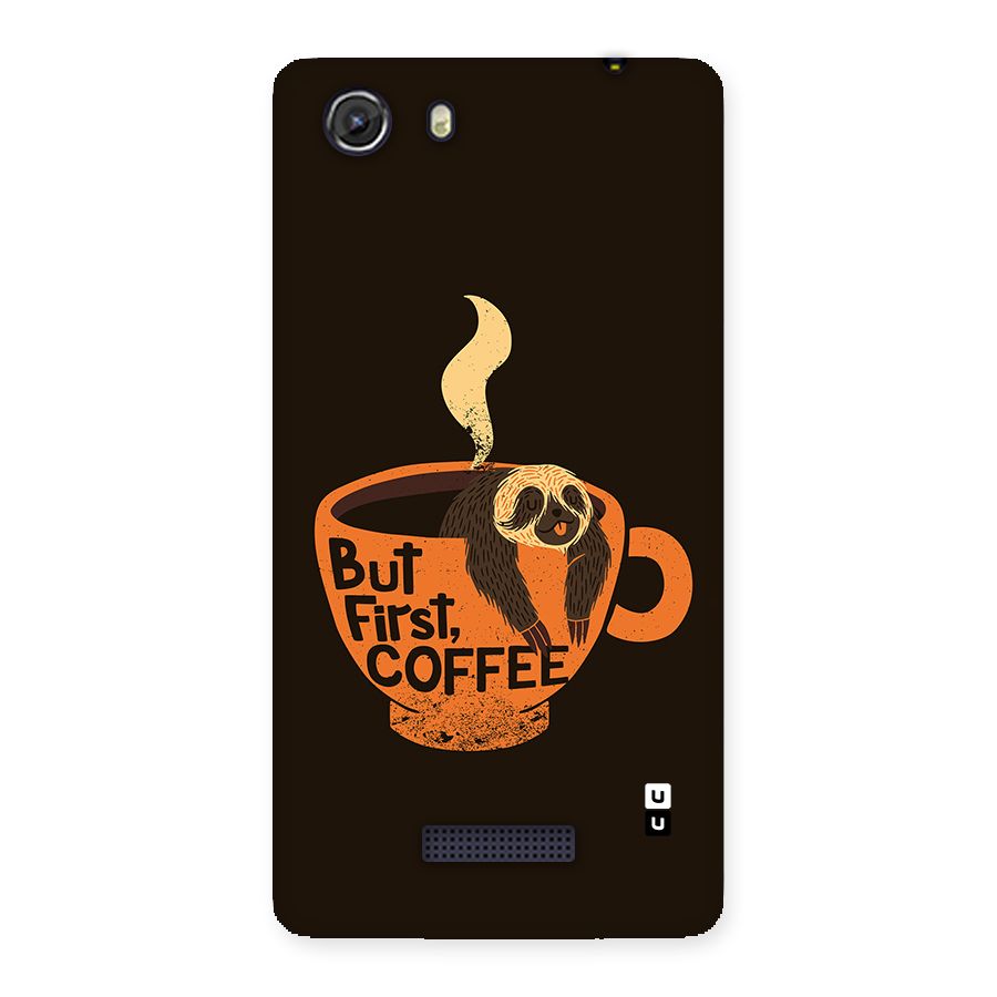 Lazy Coffee Back Case for Unite 3