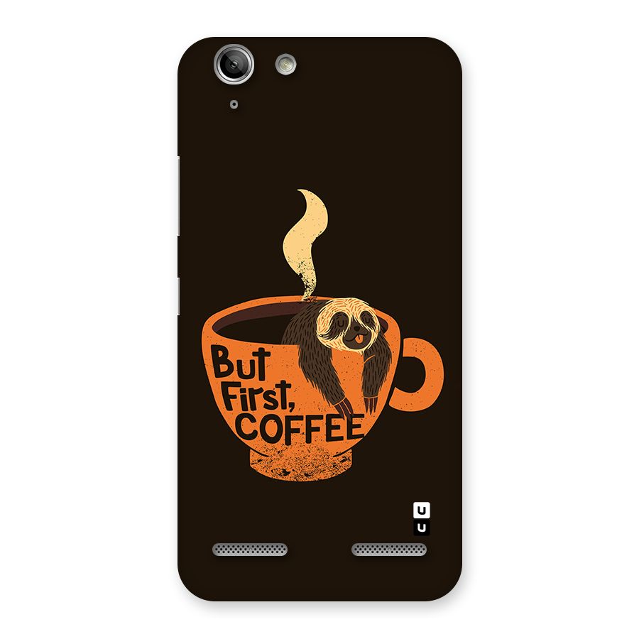 Lazy Coffee Back Case for Vibe K5