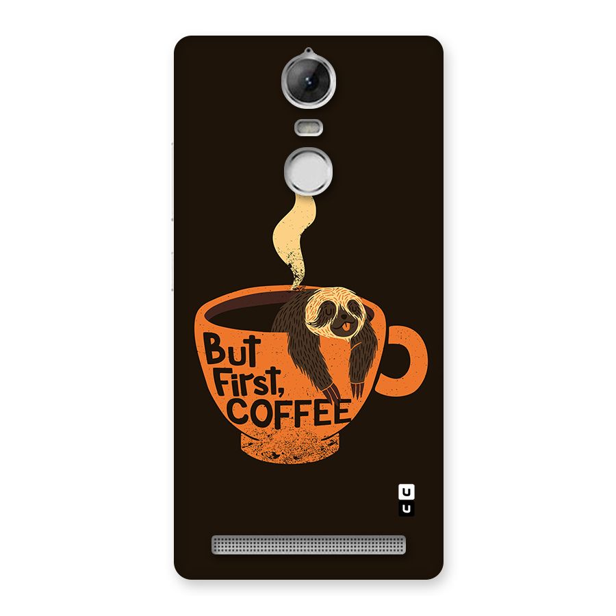 Lazy Coffee Back Case for Vibe K5 Note