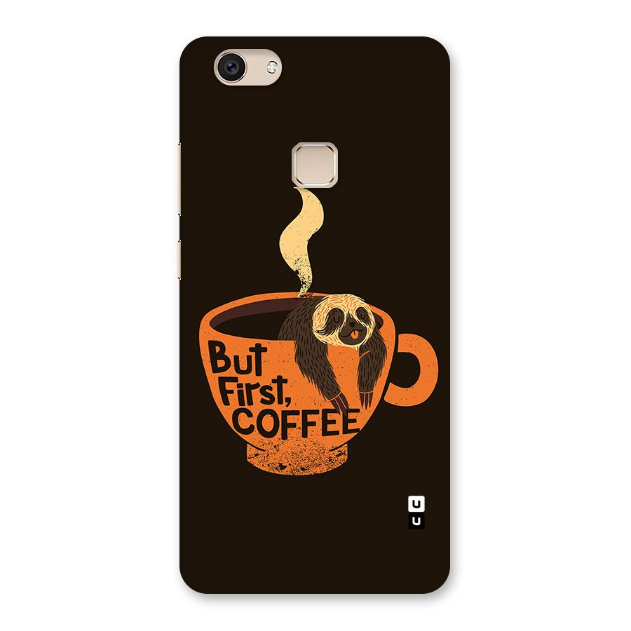 Lazy Coffee Back Case for Vivo V7