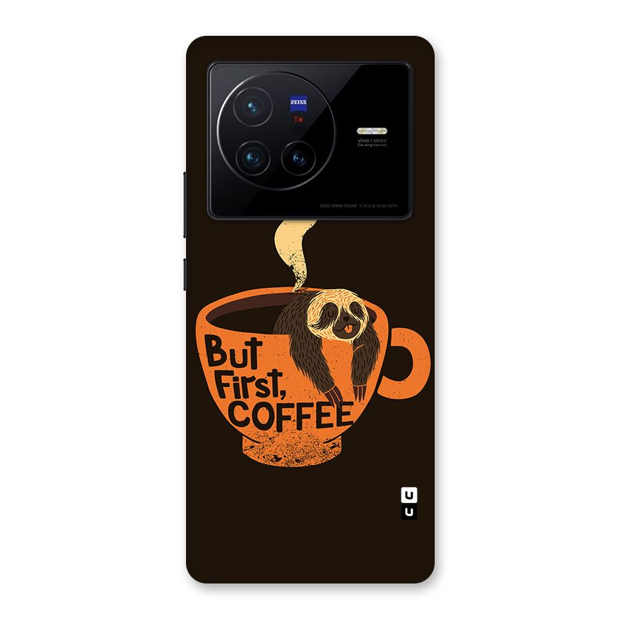 Lazy Coffee Back Case for Vivo X80