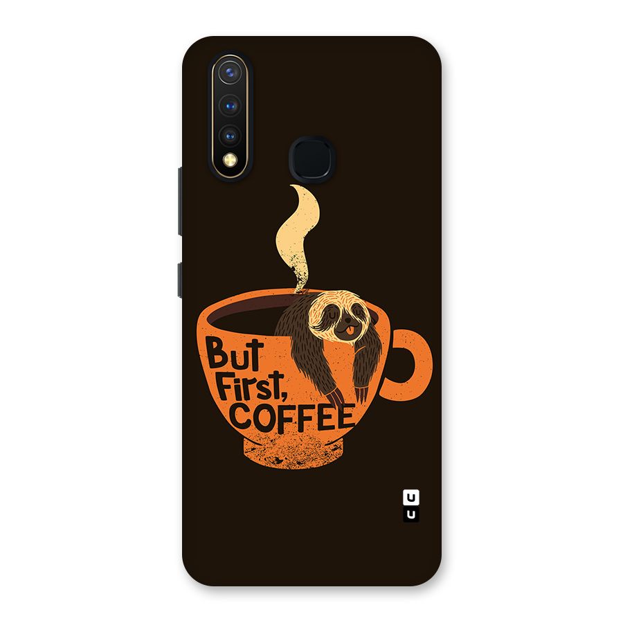 Lazy Coffee Back Case for Vivo Y19