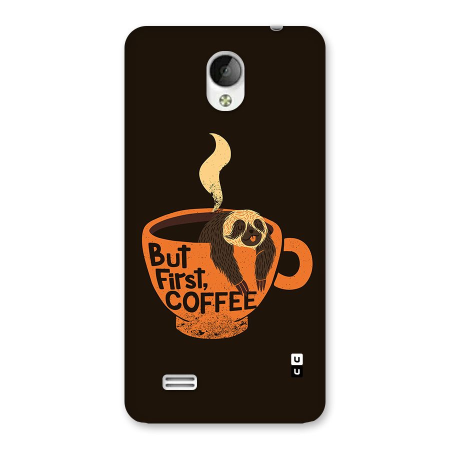 Lazy Coffee Back Case for Vivo Y21
