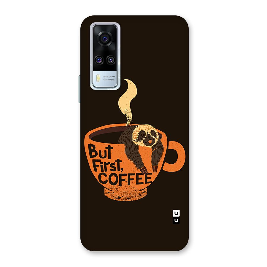 Lazy Coffee Back Case for Vivo Y31