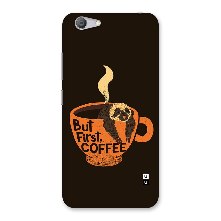 Lazy Coffee Back Case for Vivo Y53