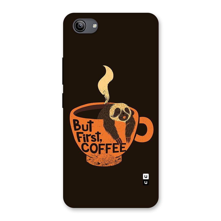 Lazy Coffee Back Case for Vivo Y81i