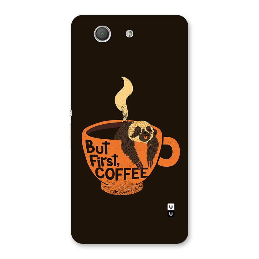 Lazy Coffee Back Case for Xperia Z3 Compact
