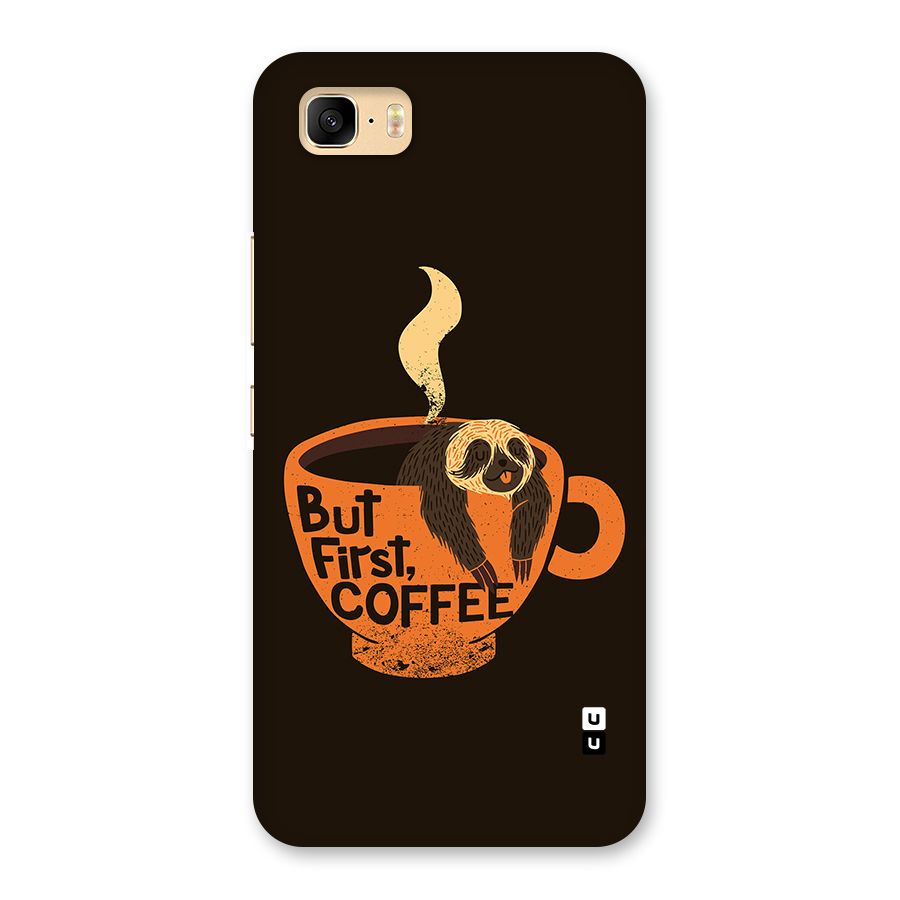 Lazy Coffee Back Case for Zenfone 3s Max
