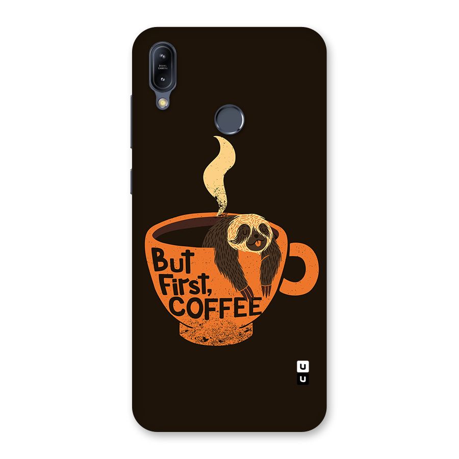 Lazy Coffee Back Case for Zenfone Max M2