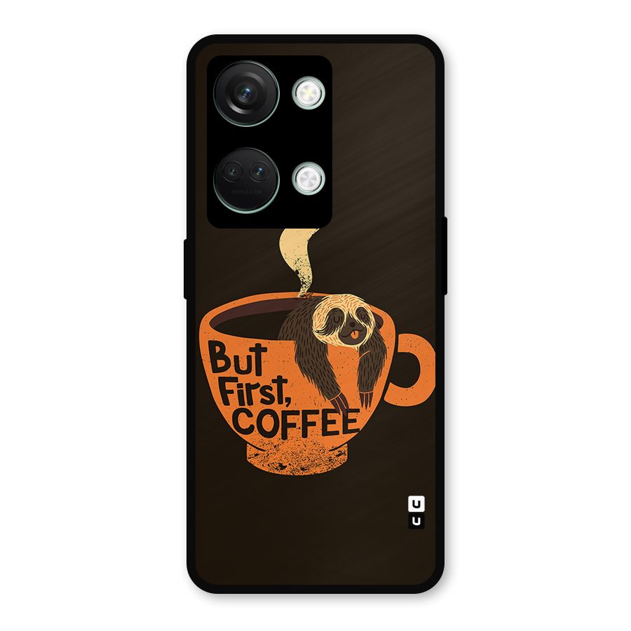Lazy Coffee Metal Back Case for OnePlus Nord 3