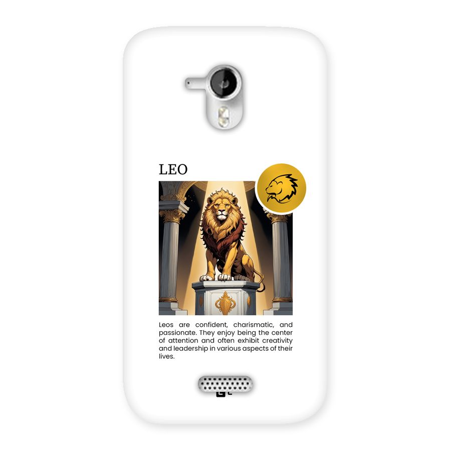 Leader Leo Back Case for Canvas HD A116