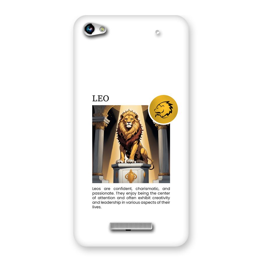 Leader Leo Back Case for Canvas Hue 2 A316