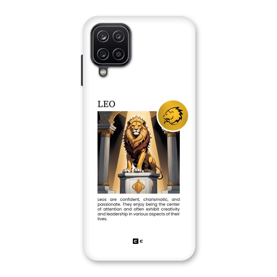 Leader Leo Back Case for Galaxy A12