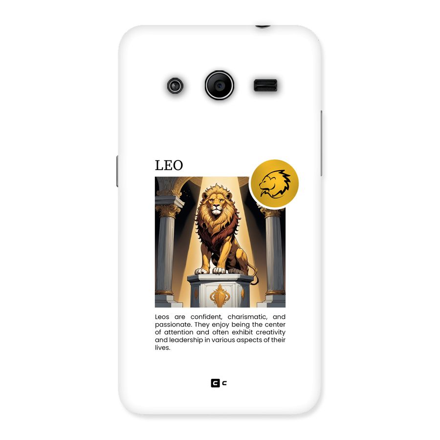 Leader Leo Back Case for Galaxy Core 2