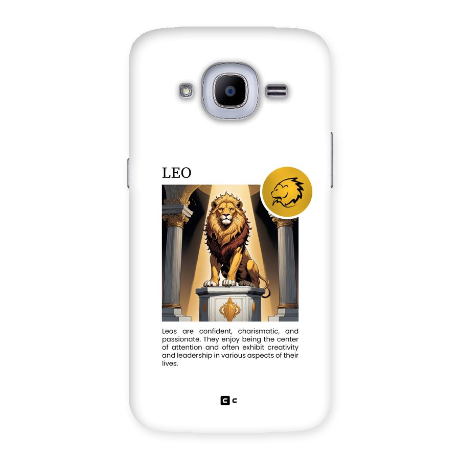 Leader Leo Back Case for Galaxy J2 2016