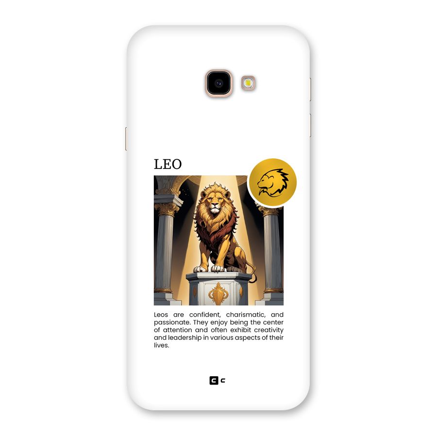 Leader Leo Back Case for Galaxy J4 Plus