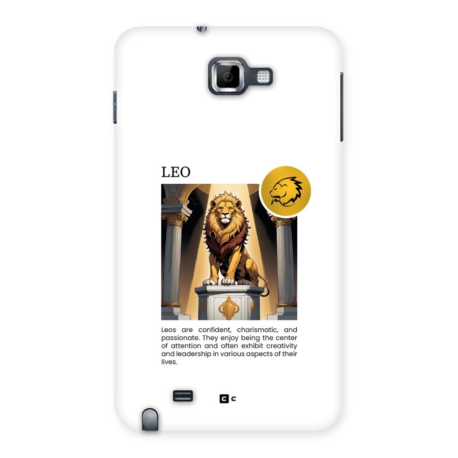 Leader Leo Back Case for Galaxy Note